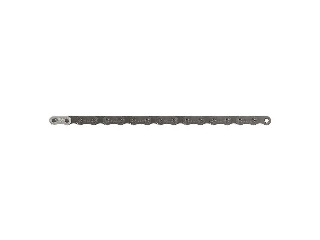 Sram Apex D1 Flattop Polished Steel With Grey Finish 12 Speed Kæde 1