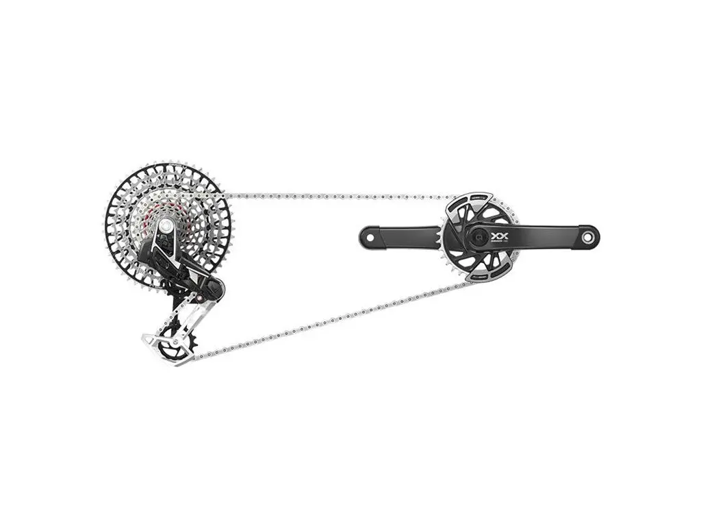 Sram Groupset, Mtb Xx T-Type Xx T-Type Eagle Transmission Powermeter Axs 1