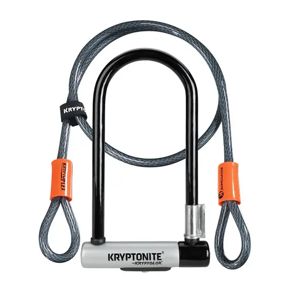 Kryptonite U-Lock Kryptolok 2 M 120Cm Kab Bøjlelås 10.2X22.9Cm Varefakta 1