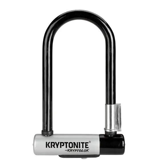 Kryptonite U-Lock Kryptolok Mini 7 Vf 8.2Cmx17.8Cm Flexframe Brckt 1