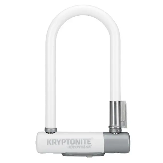 Kryptonite U-Lock Kryptolok 2 Mini7 Bøjlelås 8.2X17.8Cm Hvid 1