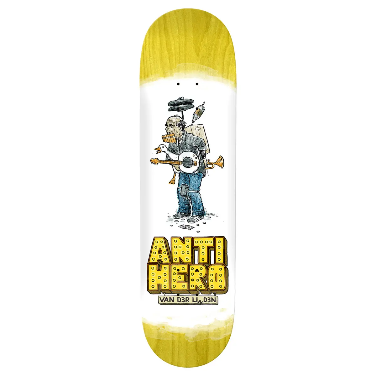 Antihero Deck Street Performer Daan 8.25 1