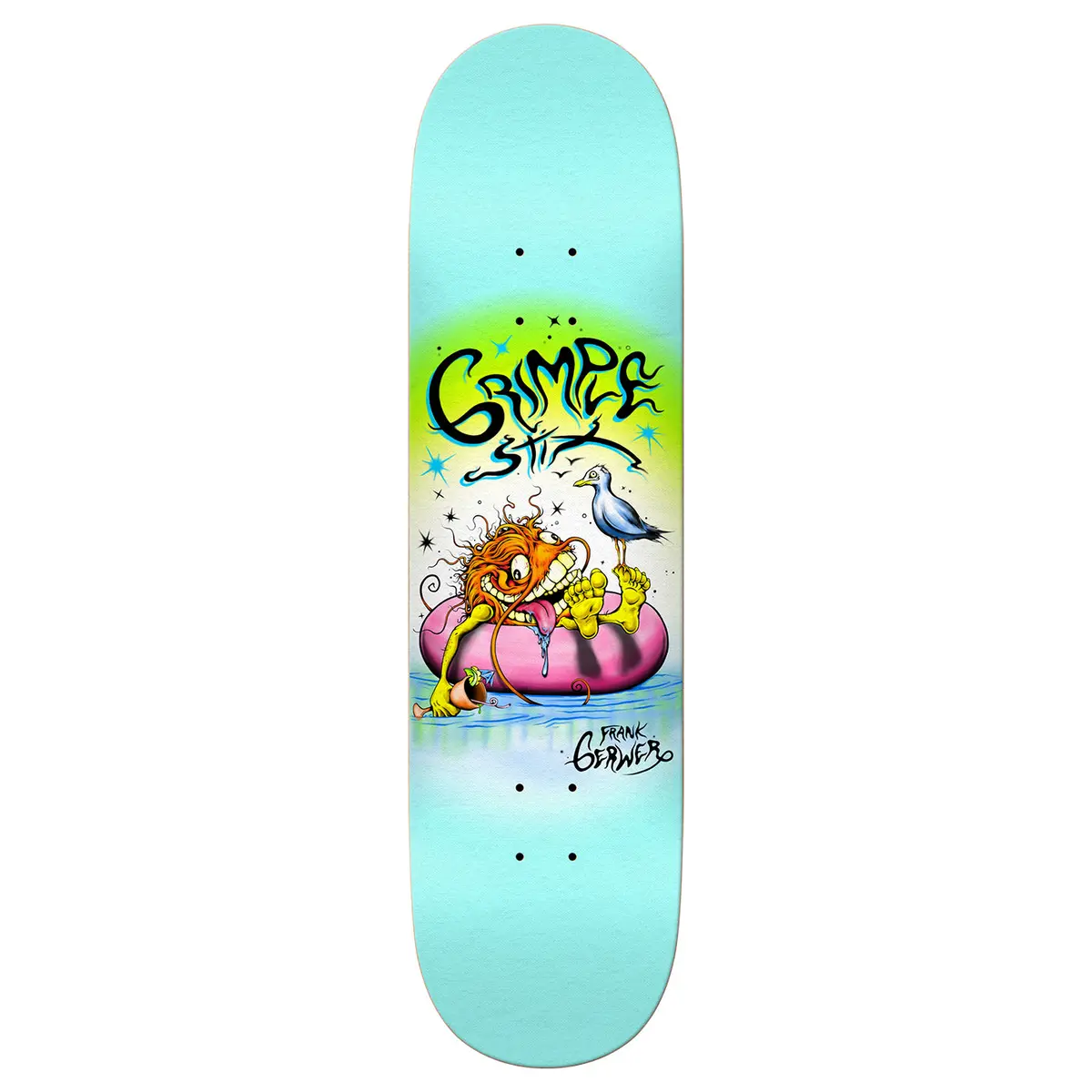 Antihero Frank Gerwer 8.25 Inch Wide Skateboad Deck 1