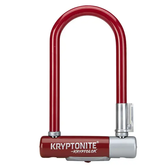 Kryptonite U-Lock Kryptolok 2 Mini7 Bøjlelås 8.2X17.8Cm Merlot 1