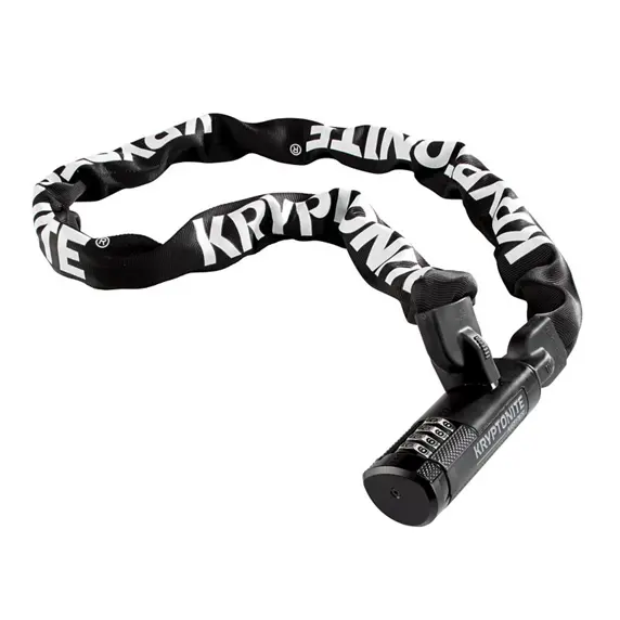 Kryptonite Combo Kæde Keeper 712 7Mm X 120Cm Integreret 1