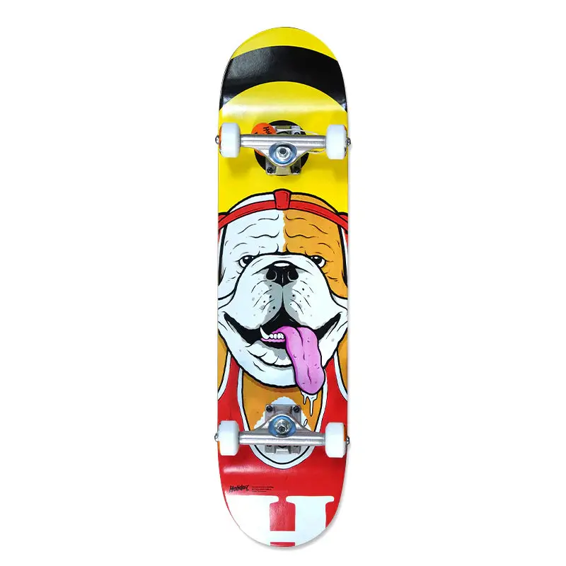 Holiday Skateboards - Sporting Animal English Bulldog Complete 7.75 Inch Wide 1