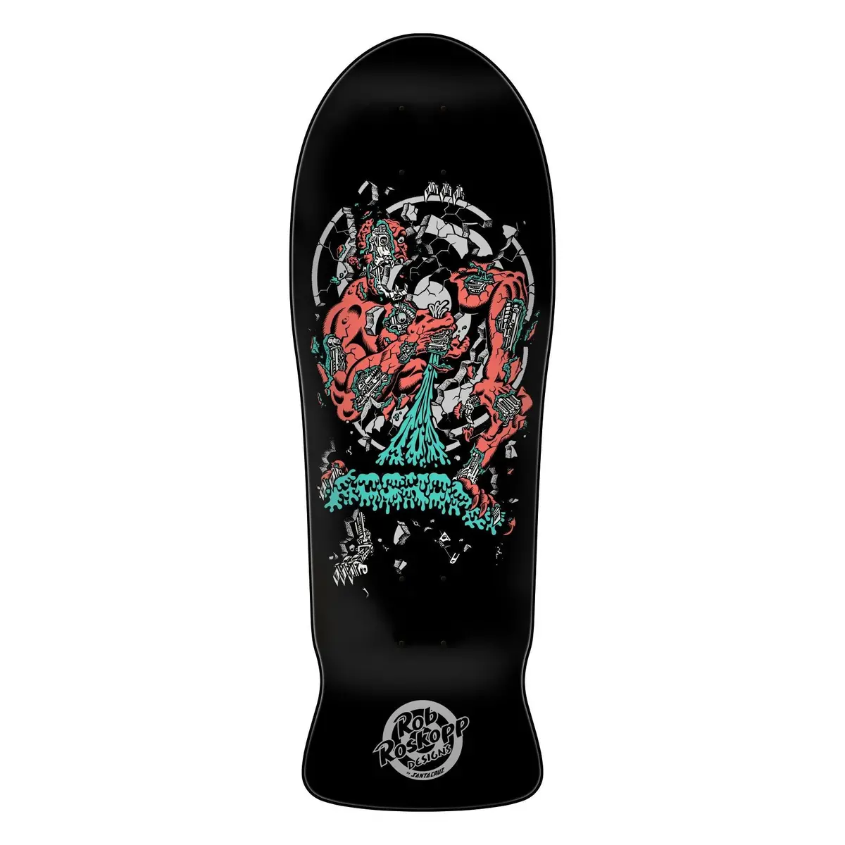 Roskopp Four Reissue  Santa Cruz Skateboard Deck 1