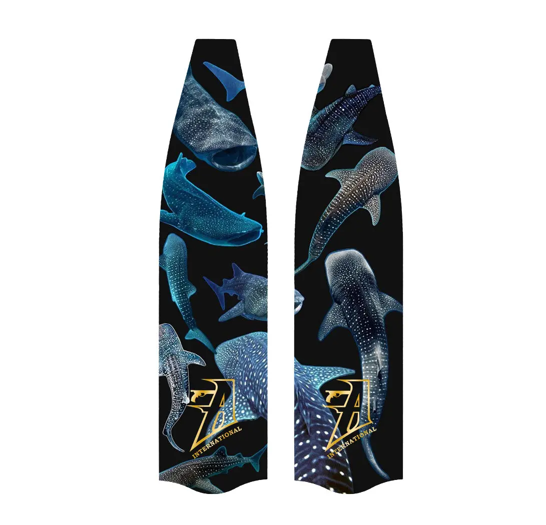 Freediving Fins (Premium Carbon Fiber) - Whale Shark 1