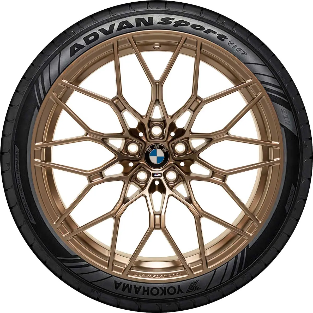 Bmw Genuine M Performance G80/G82/G87 Wheel Set - 1000M Gold (Forged) 1