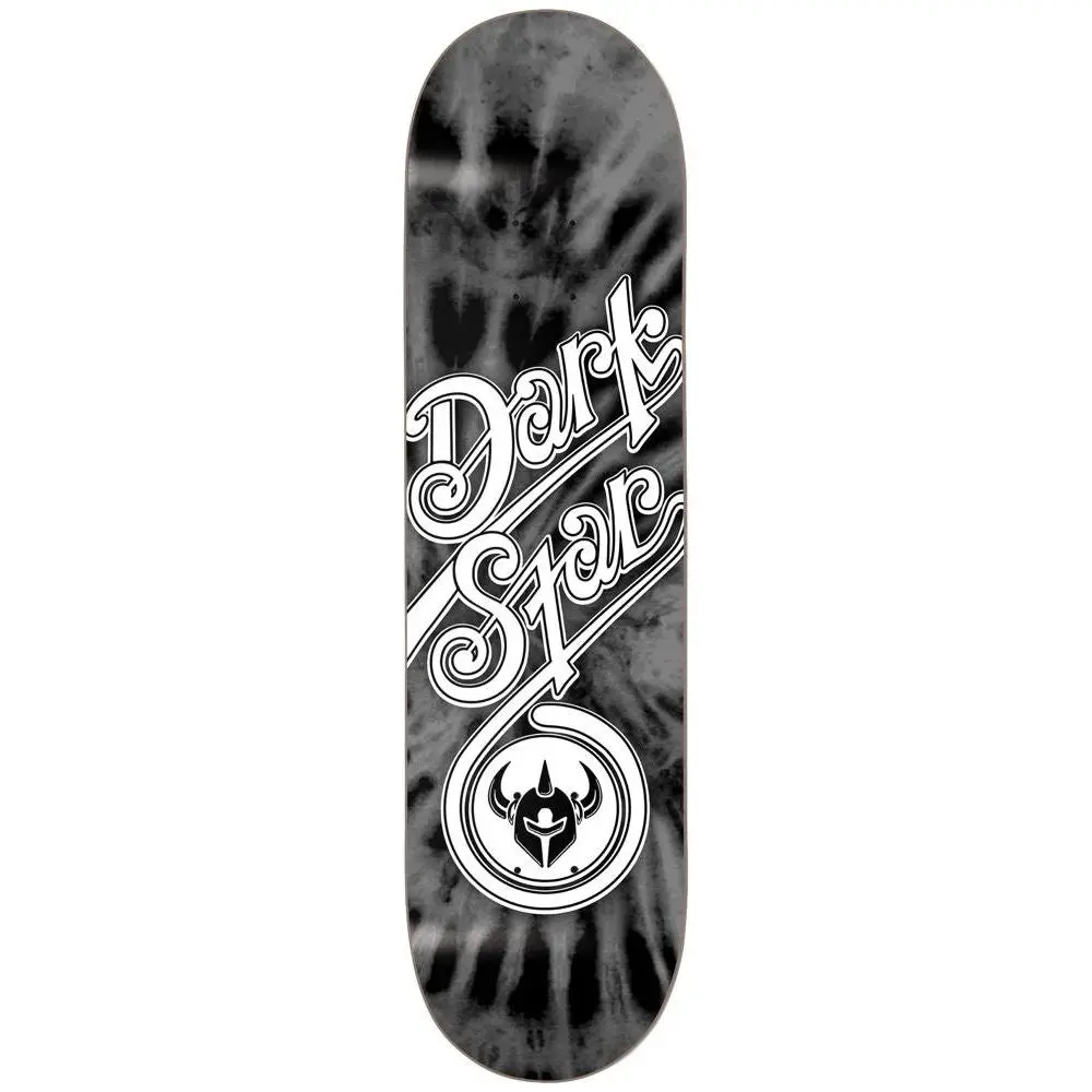 Darkstar Insignia Skateboard Deck 8.375 Inch Wide Silver 1