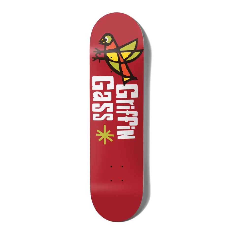 Girl Skateboards Pictograph Wr41 - Griffin Gass Skateboard Deck 8.5 Inch Wide 1