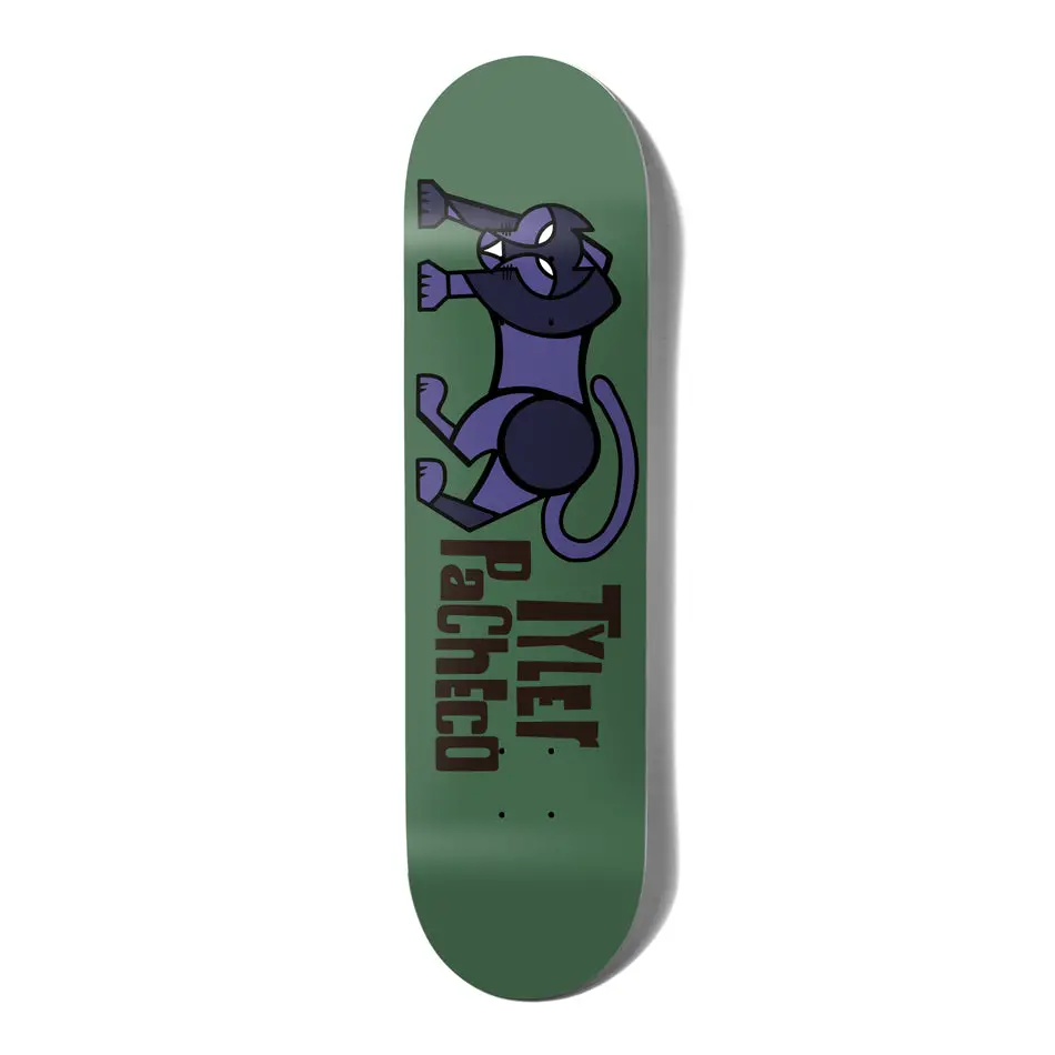 Girl Skateboards Pictograph Wr41 - Tyler Pacheco Skateboard Deck 8.375 Inch Wide 1