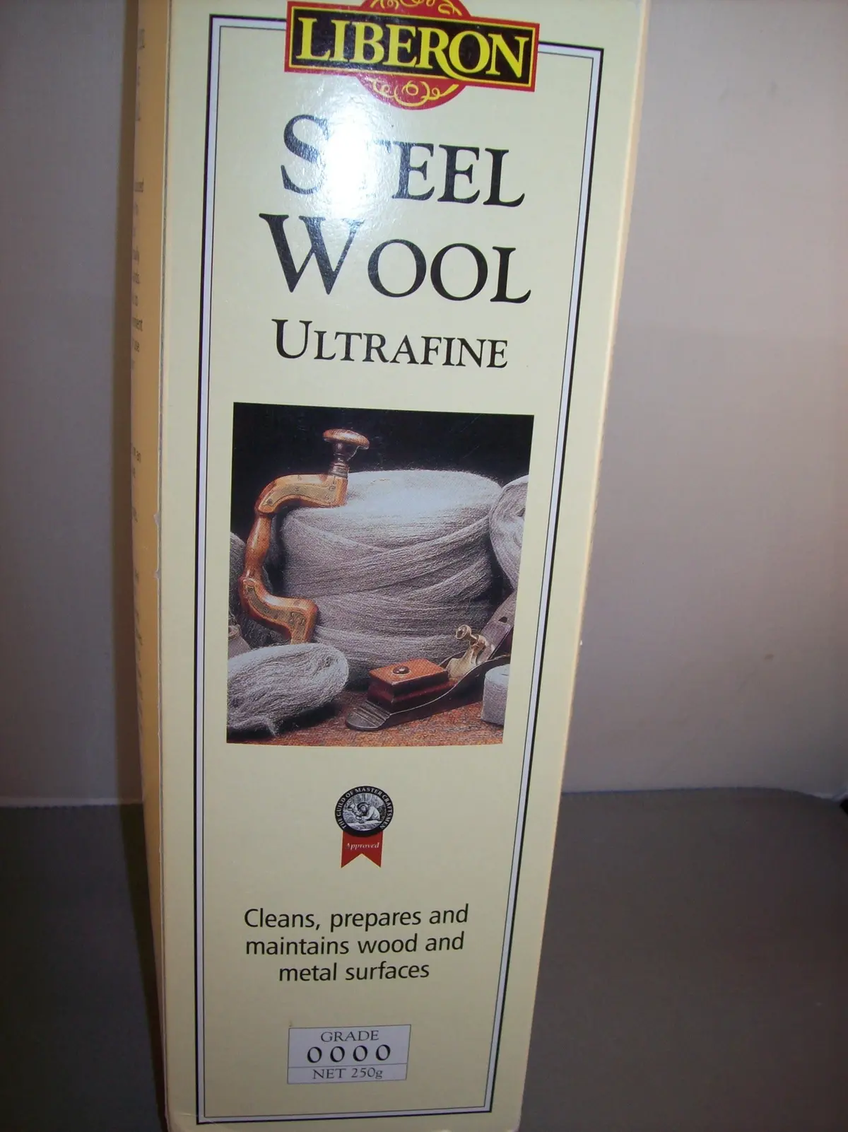 Liberon 0000 Steel Wool, 250G Size 1