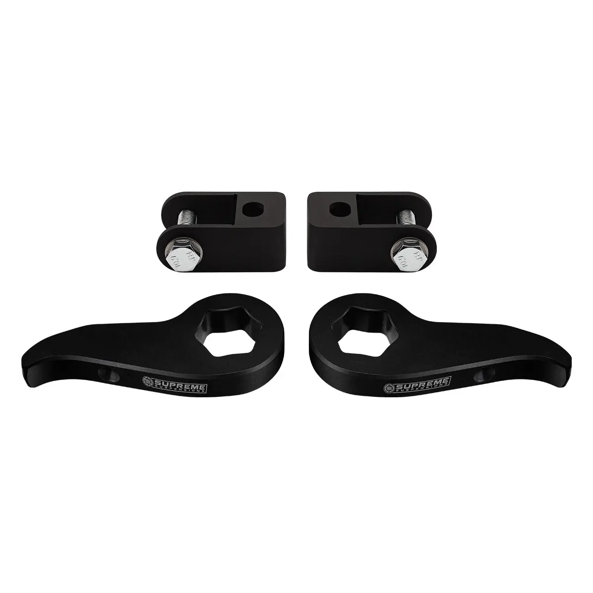 2011-2019 Chevy Silverado 3500Hd Front Suspension Lift Kit & Install Tool & Shock Extenders 4Wd 4X4 2