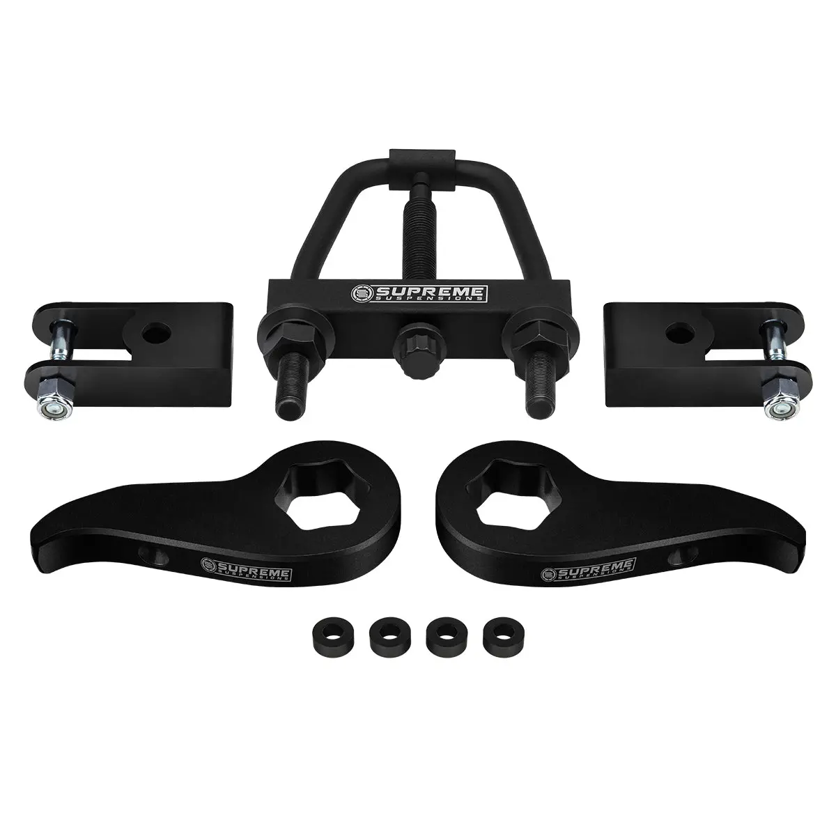 2011-2019 Gmc Sierra 3500Hd Front Suspension Lift Kit W/ Install Tool & Shock Extenders 4Wd 4X4 1