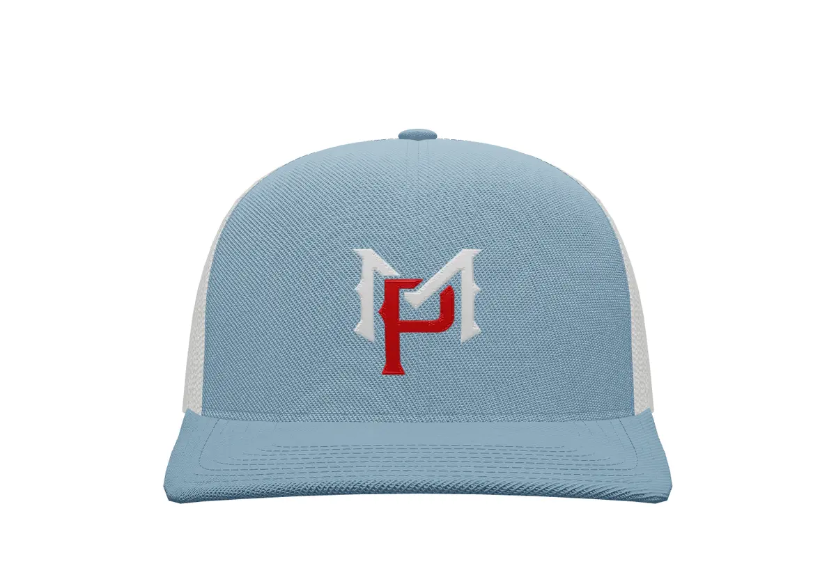 Augusta Midland-Penetang Twins Low-Pro Trucker Snapback Hat 1