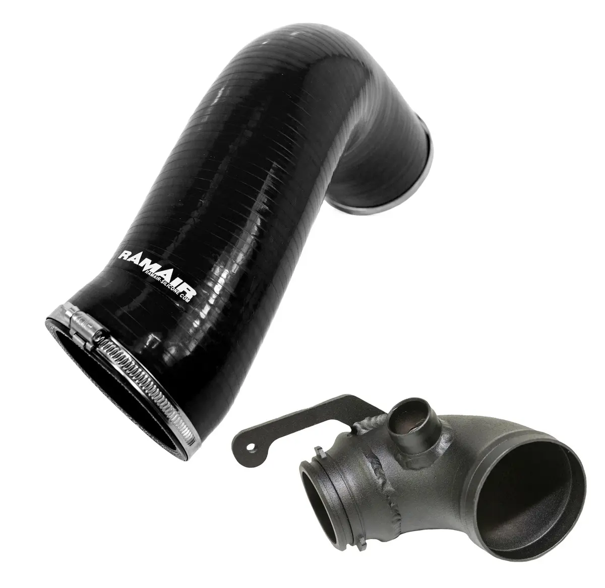 2.0 Tsi Vw Golf Mk7 Gti Mqb Black Intake Hose & Turbo Elbow 1