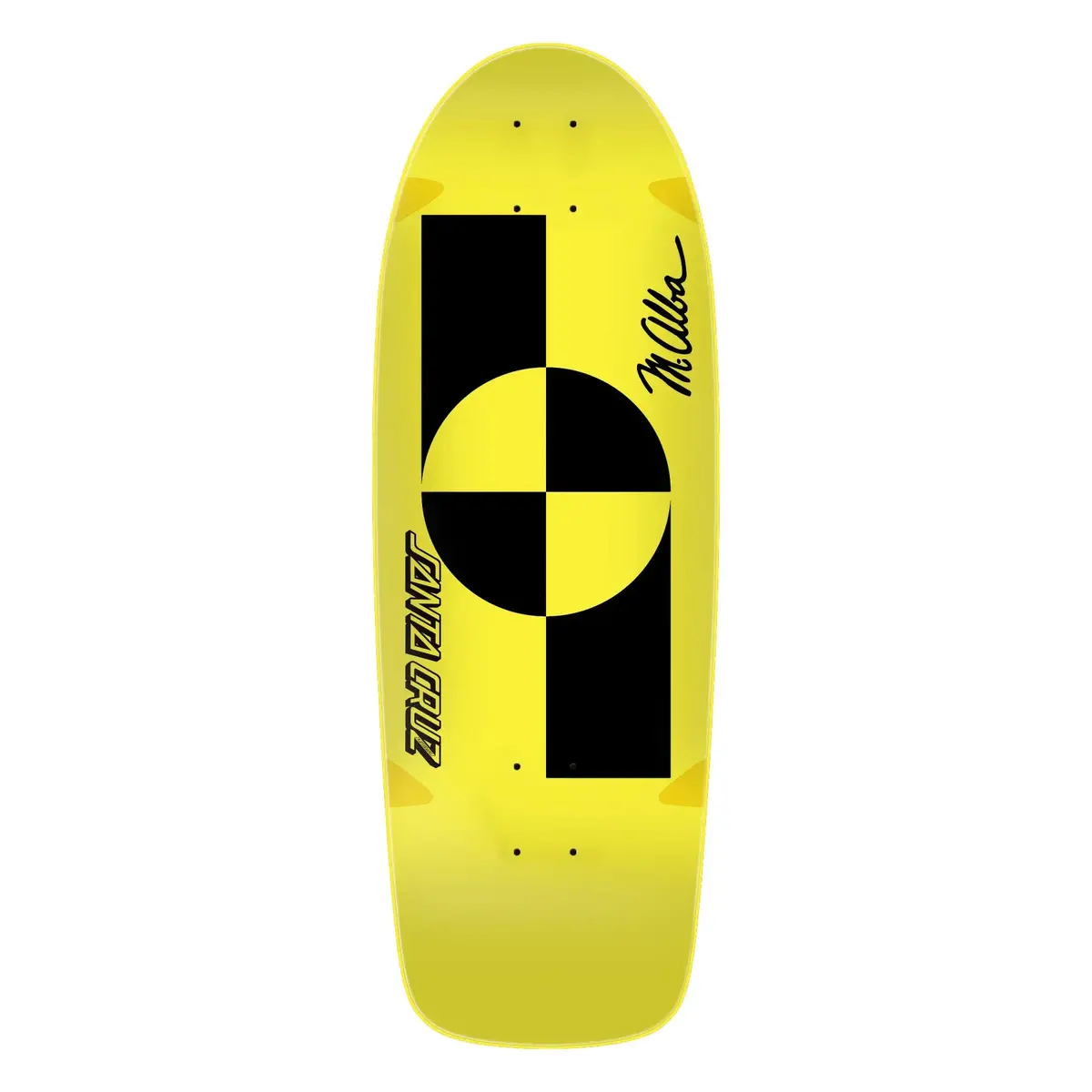 Malba Crash Test Reissue Santa Cruz Skateboard Deck 1