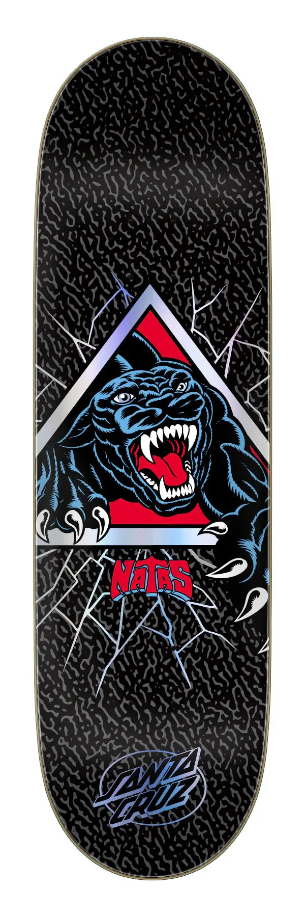 Natas Kaupas Shattered Panther Santa Cruz Vx Skateboard Deck 1