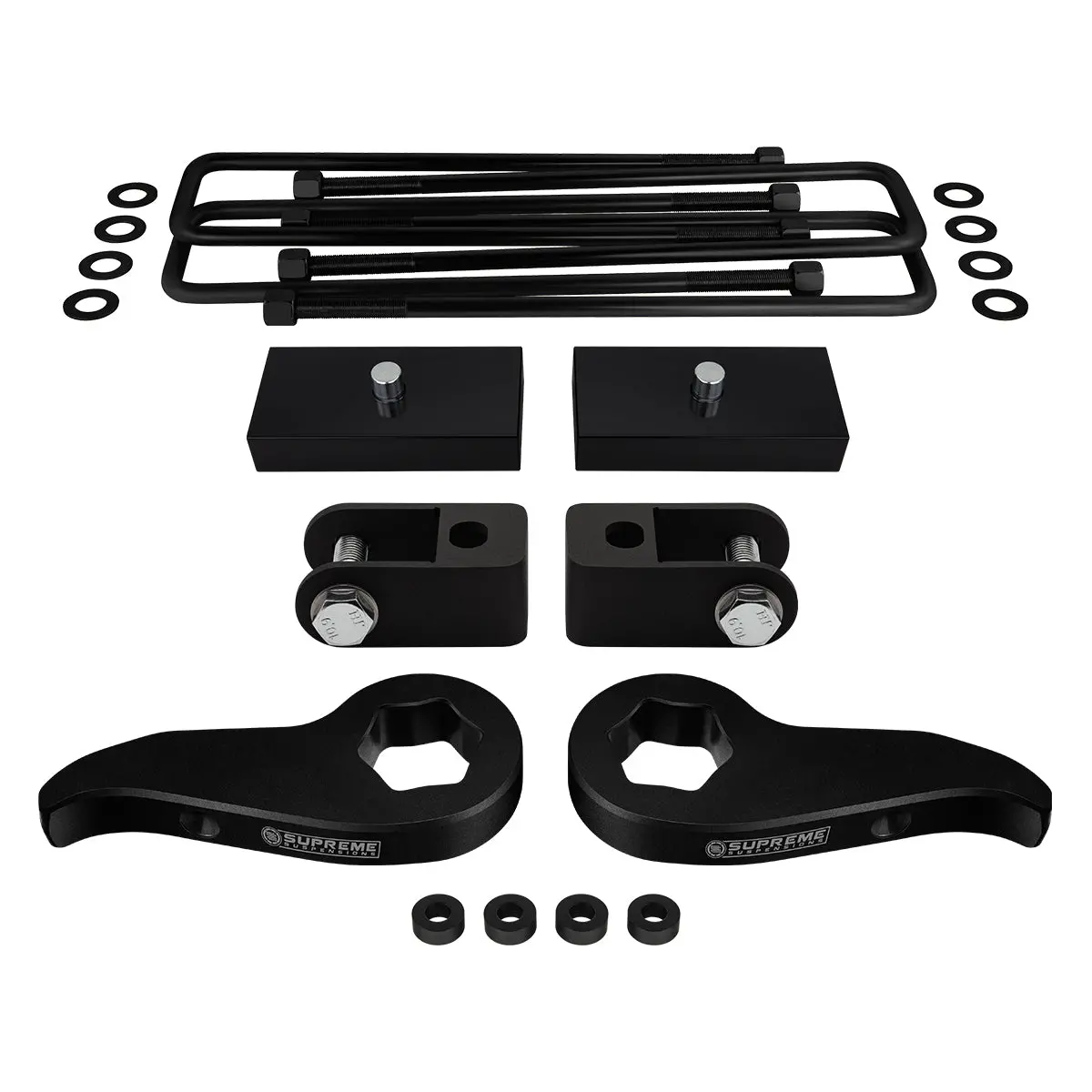 2011-2019 Chevy Silverado 2500Hd Full Suspension Lift Kit & Shock Extenders 4Wd 4X4 1