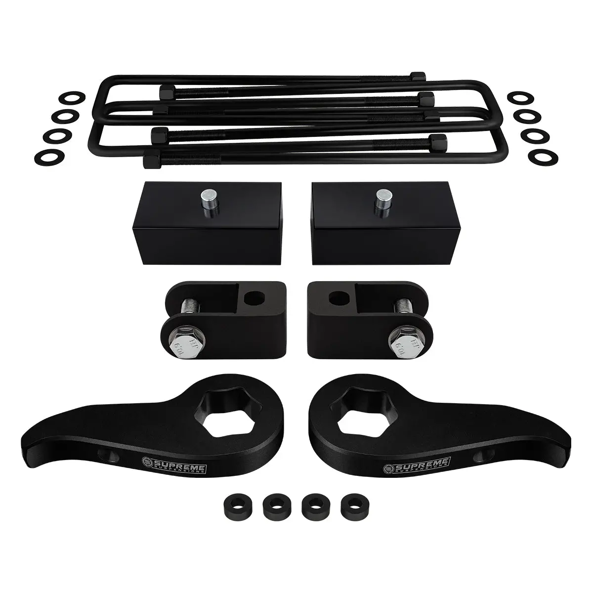 2011-2019 Gmc Sierra 2500Hd Full Suspension Lift Kit & Shock Extenders 4Wd 4X4 3