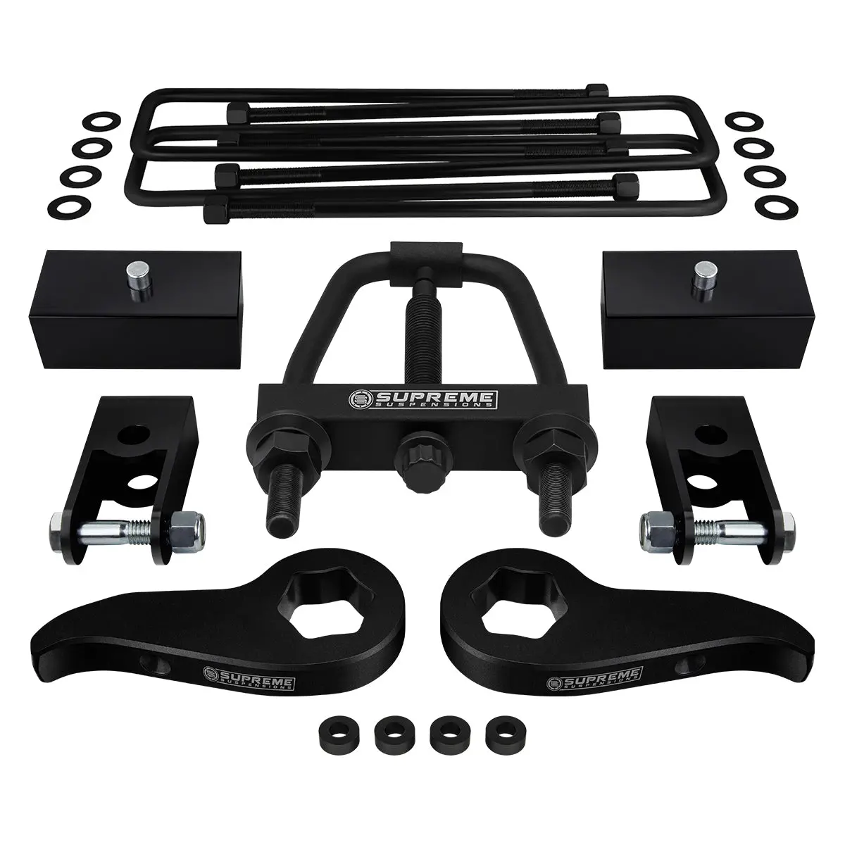 2011-2019 Gmc Sierra 3500Hd 1-3" Front 1" Rear Full Suspension Lift Kit & Install Tool 4Wd 4X4 1