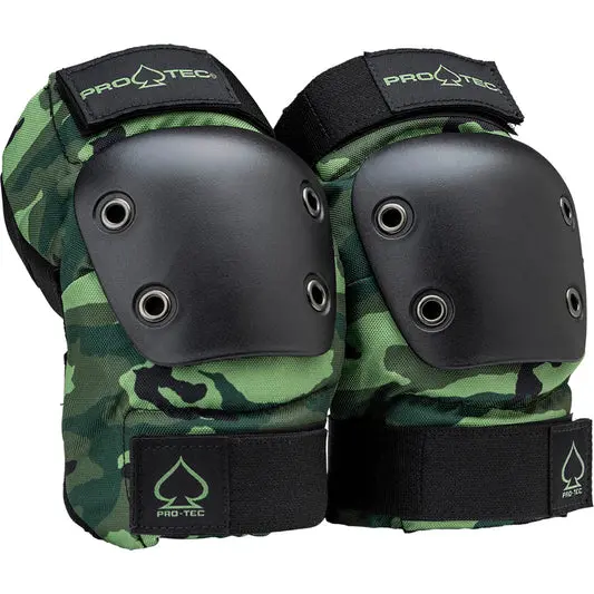 Protec Street Elbow Pads - Camo Youth Medium 1