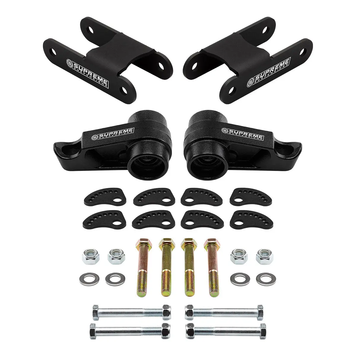 2004-2012 Gmc Canyon 1-3" Front + 2" Rear Lift Includes Camber/Caster Alignment & Lockout Kit 1