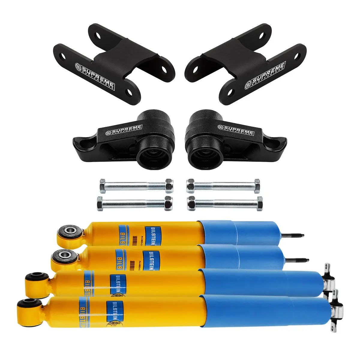 2004-2012 Chevy Colorado 1-3" Front 2" Rear Full Suspension Lift Kit & Bilstein Shocks 4Wd 4X4 1