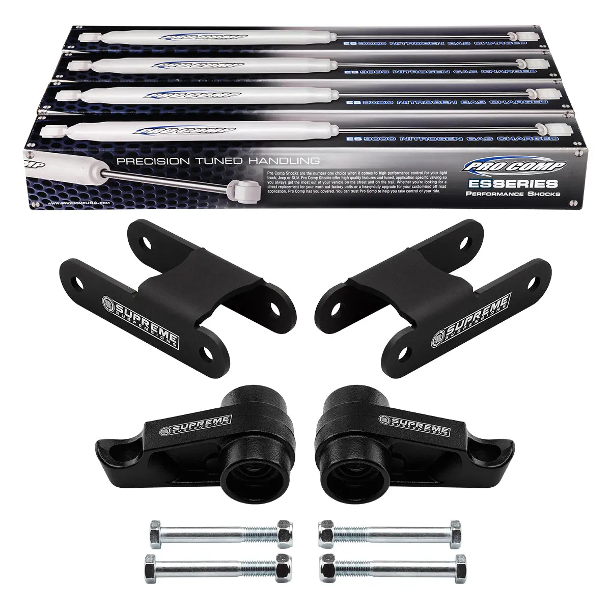 2004-2012 Gmc Canyon Full Suspension Lift Kit & Extended Length Pro Comp Shocks 4Wd 4X4 1