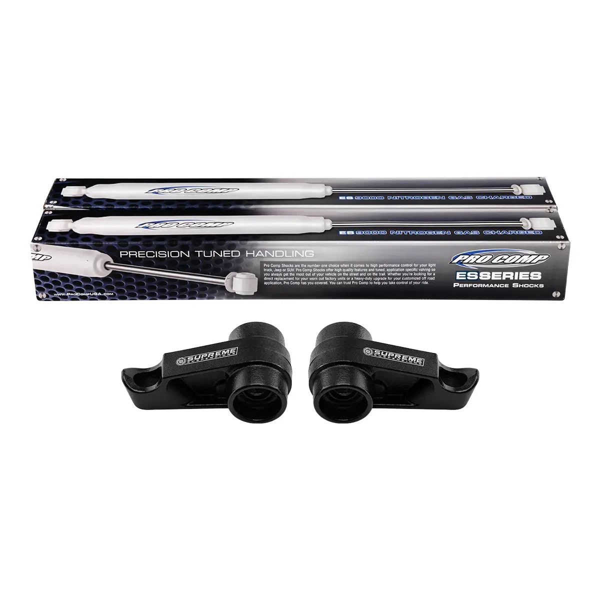 2004-2012 Gmc Canyon 1-3" Adjustable Front Suspension Lift Kit & Extended Pro Comp Shocks 4Wd 1
