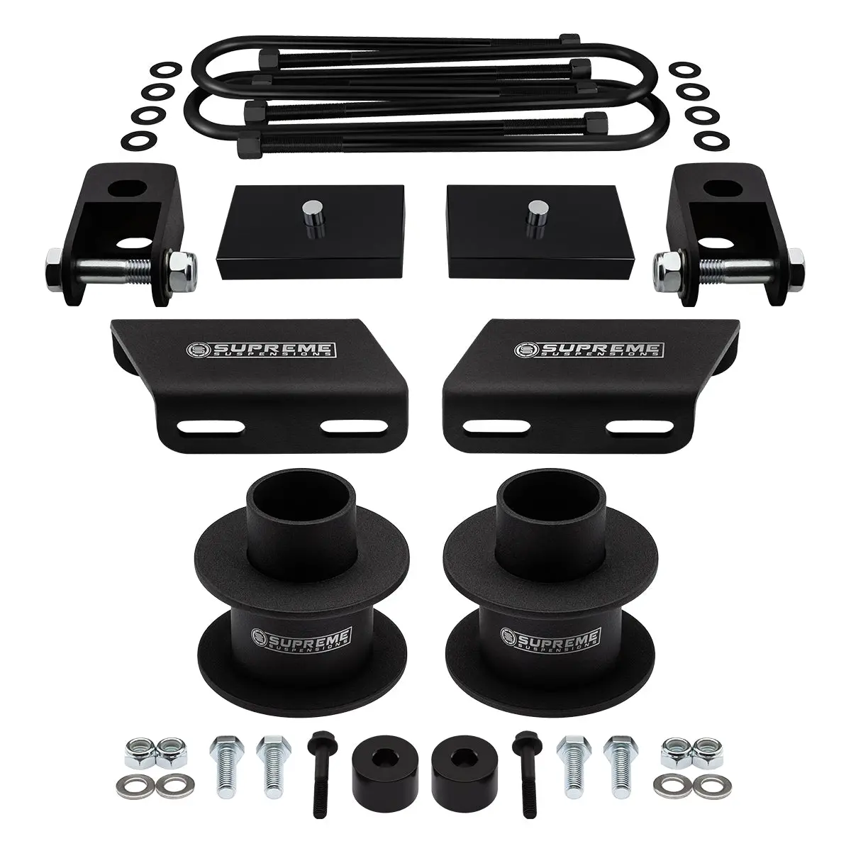 2008-2022 Ford F350 Super Duty Full Suspension Lift Kit, Front Shock Extenders, Sway Bar & Bump Stop Drop Kits 4Wd 1