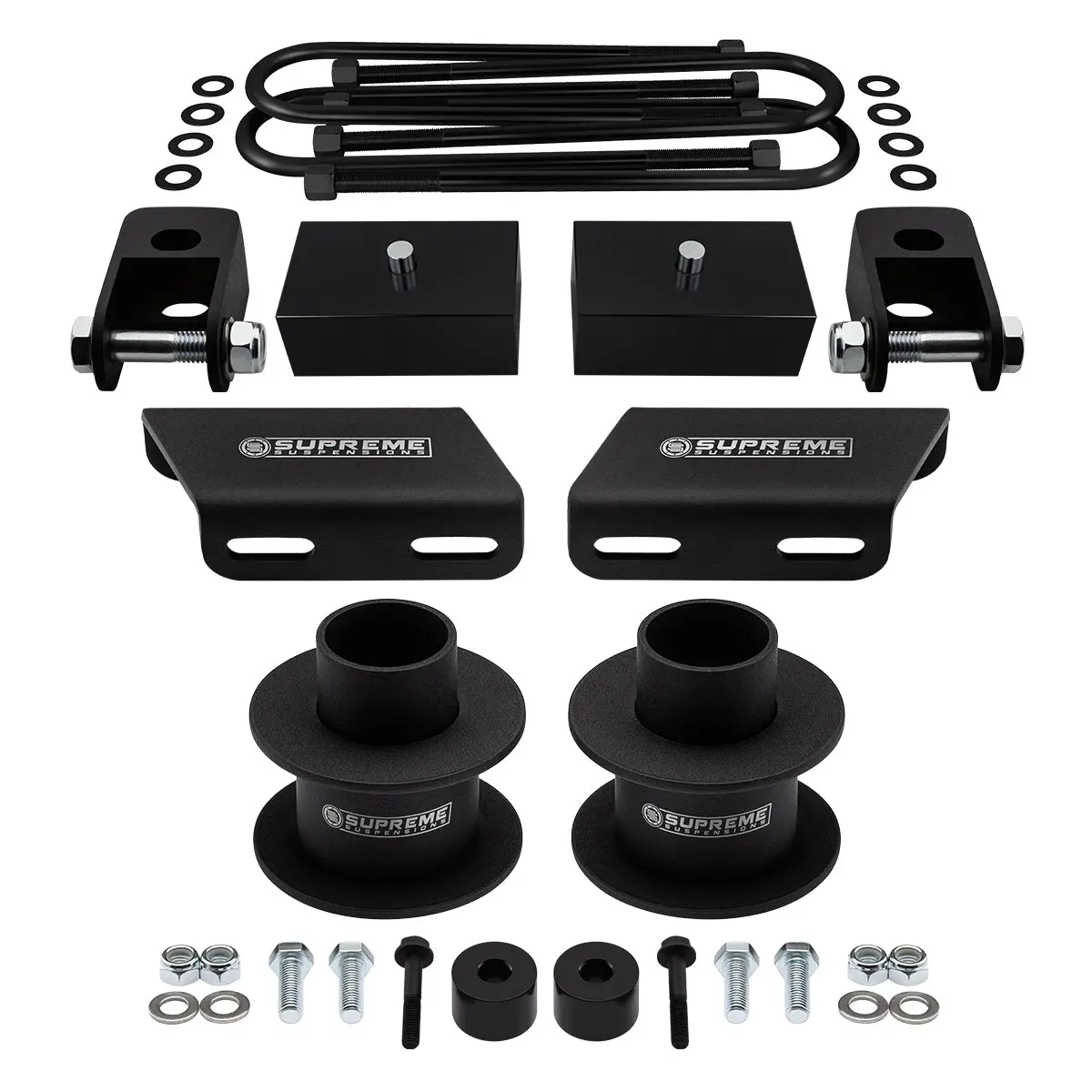 2008-2022 Ford F250 Super Duty Full Suspension Lift Kit, Front Shock Extenders, Sway Bar & Bump Stop Drop Kits 4Wd 2