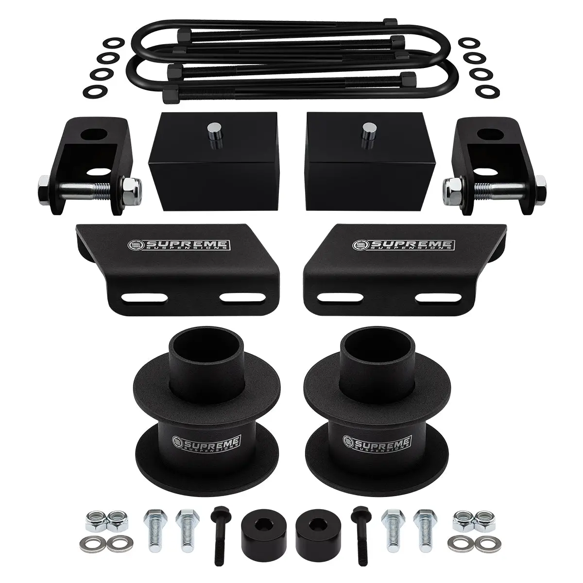 2008-2022 Ford F250 Super Duty Full Suspension Lift Kit, Front Shock Extenders, Sway Bar & Bump Stop Drop Kits 4Wd 7