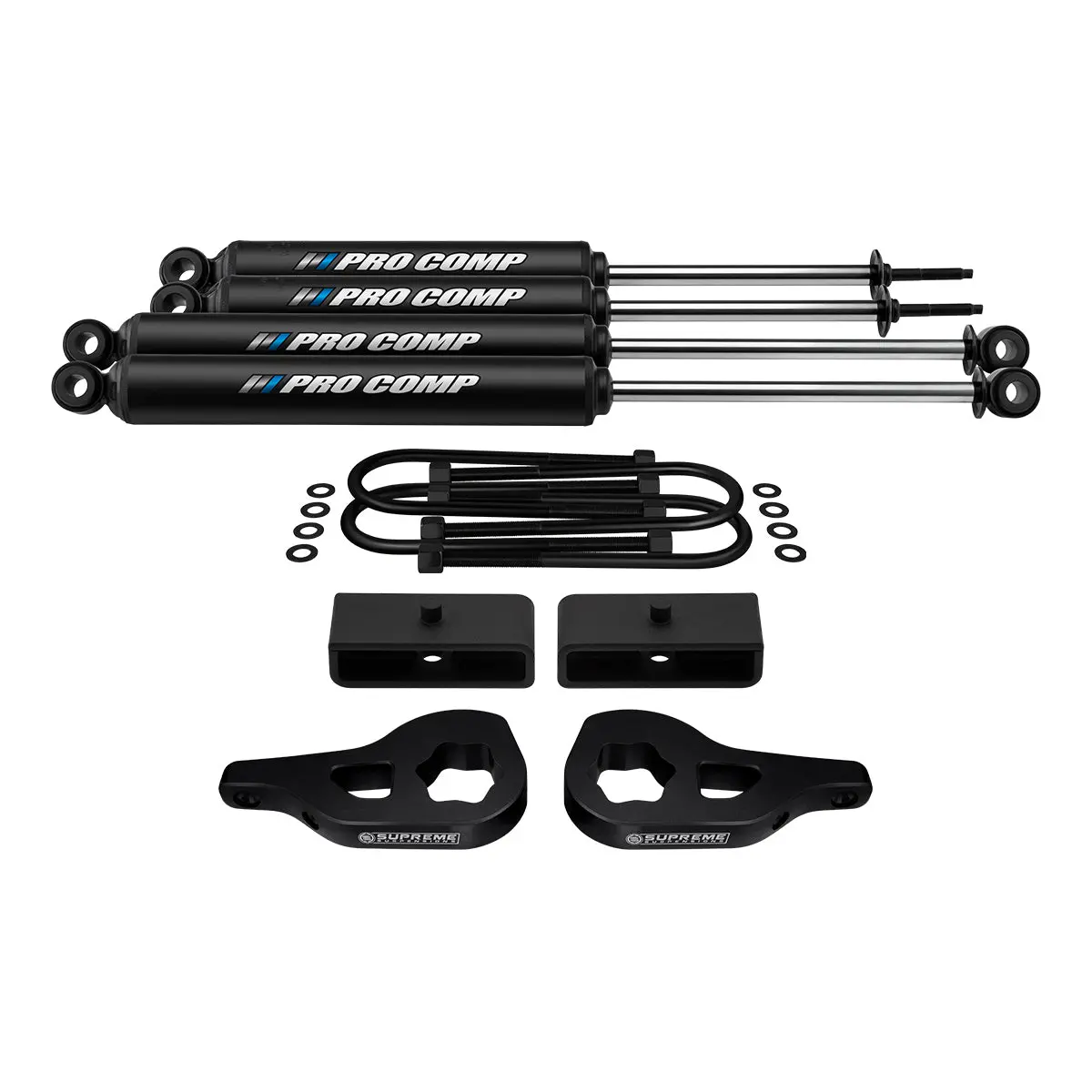 2002-2005 Dodge Ram 1500 Full Suspension Lift Kit With Extended Pro Comp Shocks 4Wd 4X4 2
