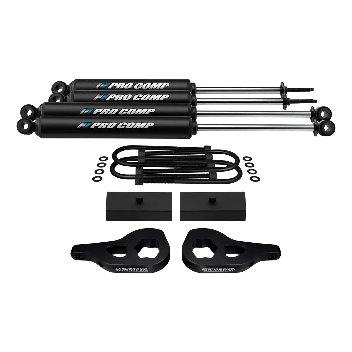 2002-2005 Dodge Ram 1500 Full Suspension Lift Kit With Extended Pro Comp Shocks 4Wd 4X4 1