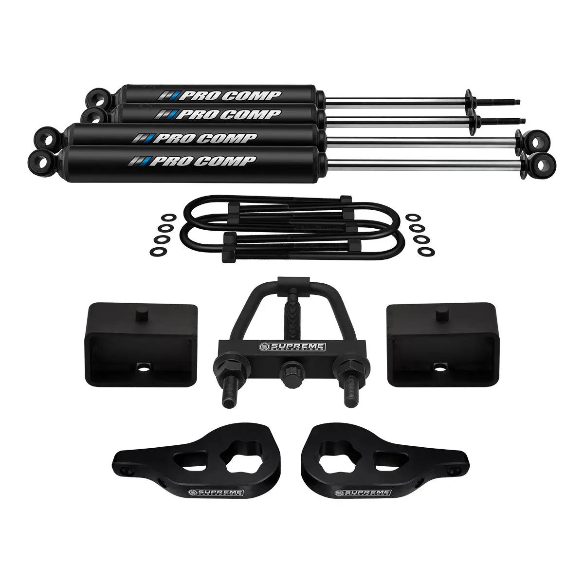 2002-2005 Dodge Ram 1500 Full Suspension Lift Kit With Extended Pro Comp Shocks And Torsion Bar Tool 4Wd 3