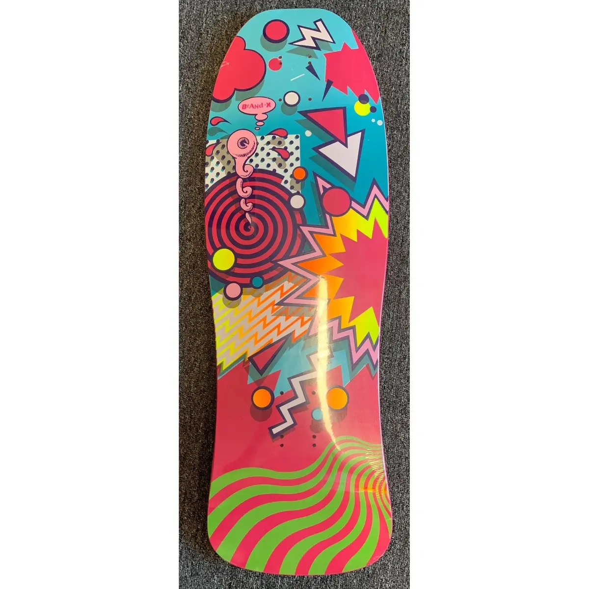 Brandxtoxic Weirdo 11 Skateboard Deck Pink Top 1