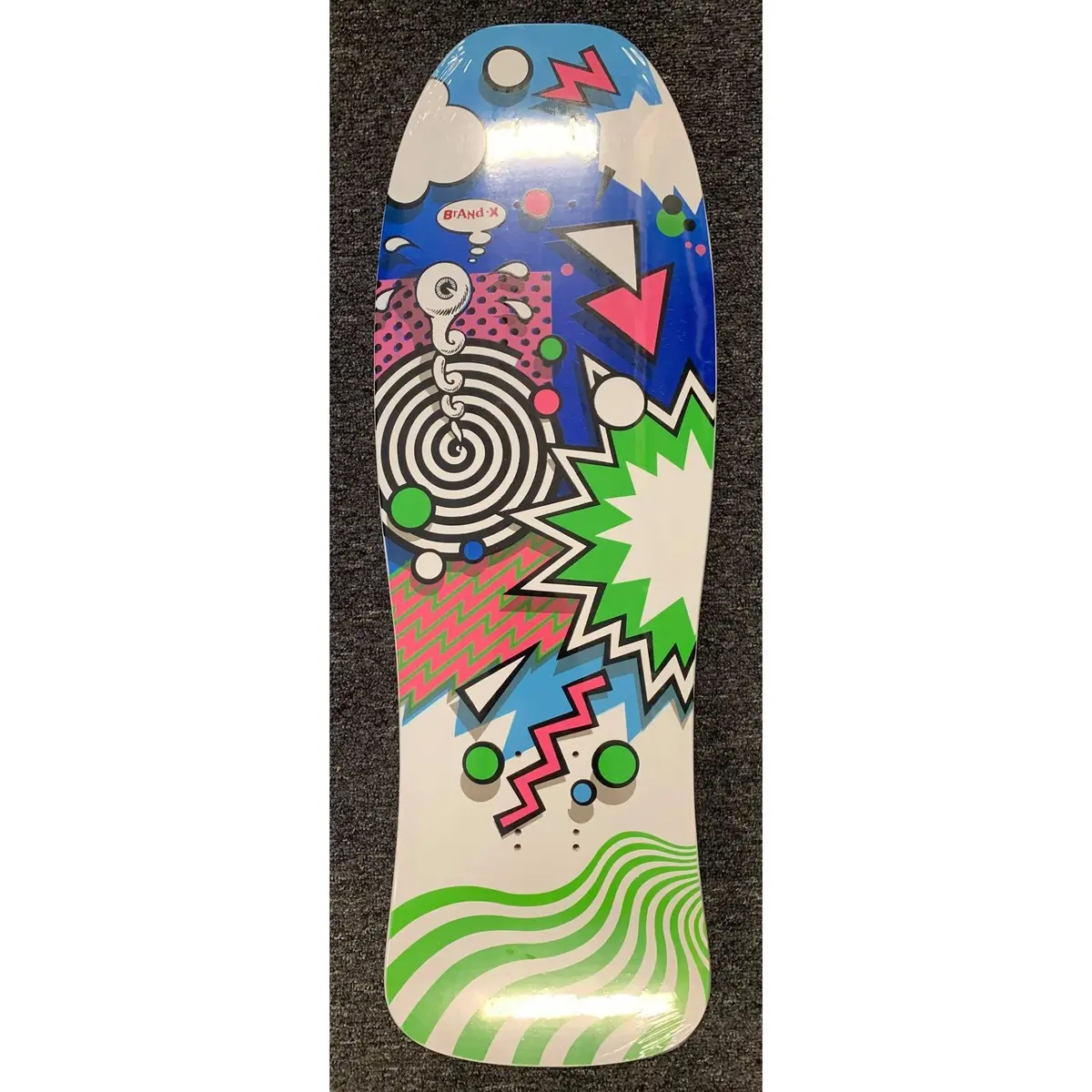 Brandxtoxic Weirdo 11 Skateboard Deck White Top 1