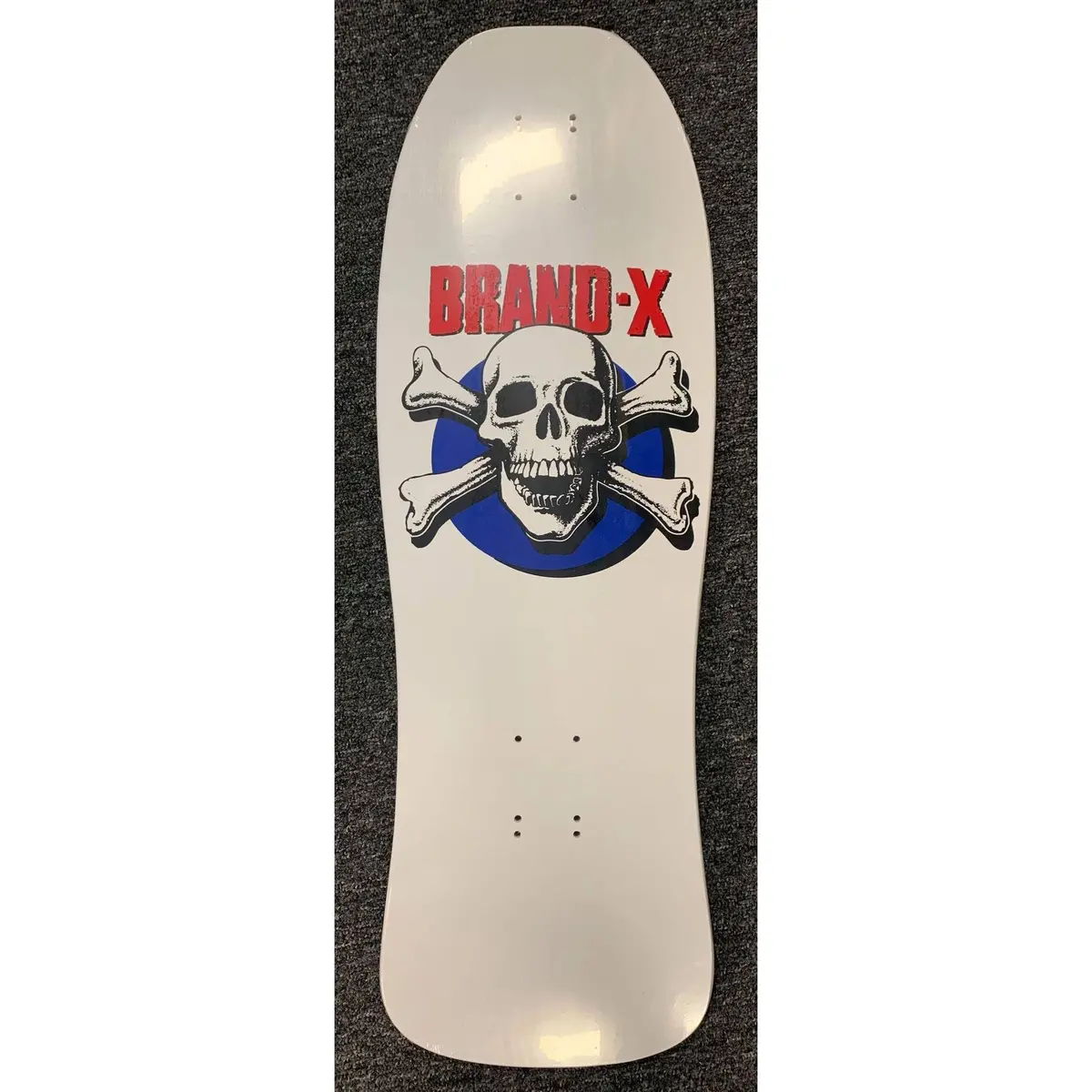 Brandxtoxic Knucklehead White Skateboard 1