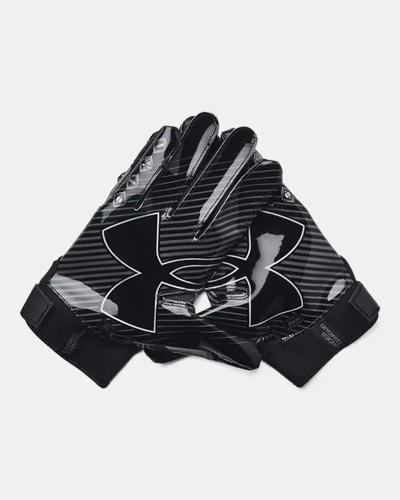 Under Armour F9 Football Gloves | Black 2