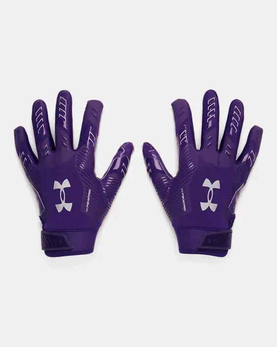 Under Armour F9 Football Gloves | Purple 1