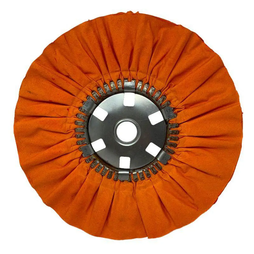 14" X 5" X 1-1/4" Airway Buffing Wheels For Industrial Polishing Machines (1-1/4" Arbor Hole) 3