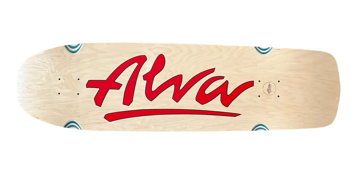Alva 36.25” Short Stuff Red Skateboard Deck 1