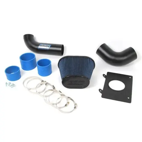 Bbk Performance 86-93 Ford Mustang 5.0 Cold Air Intake Kit Fenderwell Style Blackout 1