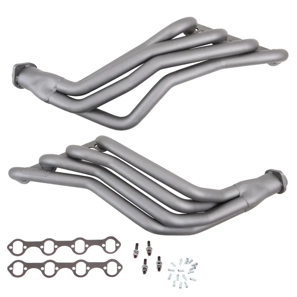 Bbk Performance 86-93 Ford Mustang 351 Swap 1-3/4 Long Tube Exhaust Headers Titanium Ceramic 1