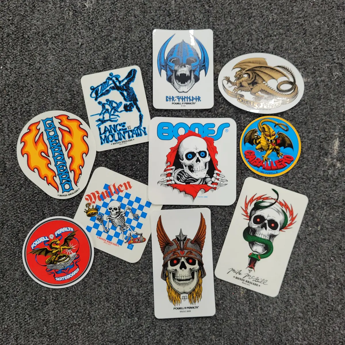 Powell Peralta - Assorted Stickers (10 Pk) 1