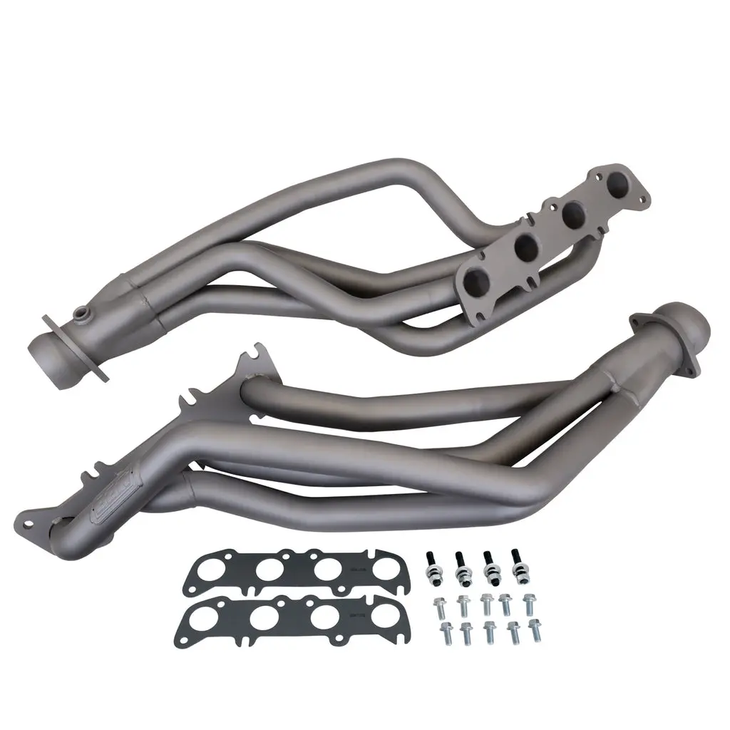 Bbk Performance 79-04 Ford Mustang Coyote Swap 1-3/4 Long Tube Exhaust Headers Titanium Ceramic 1