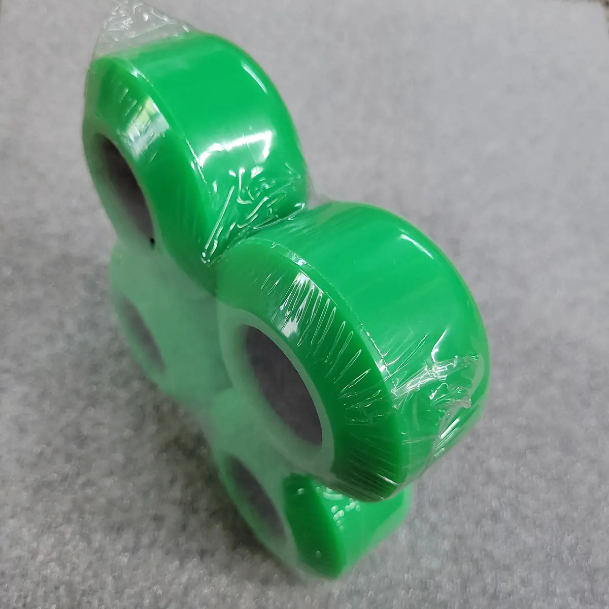 62Mm Rainskates Mid Tsunami Wheels 95A Green 2