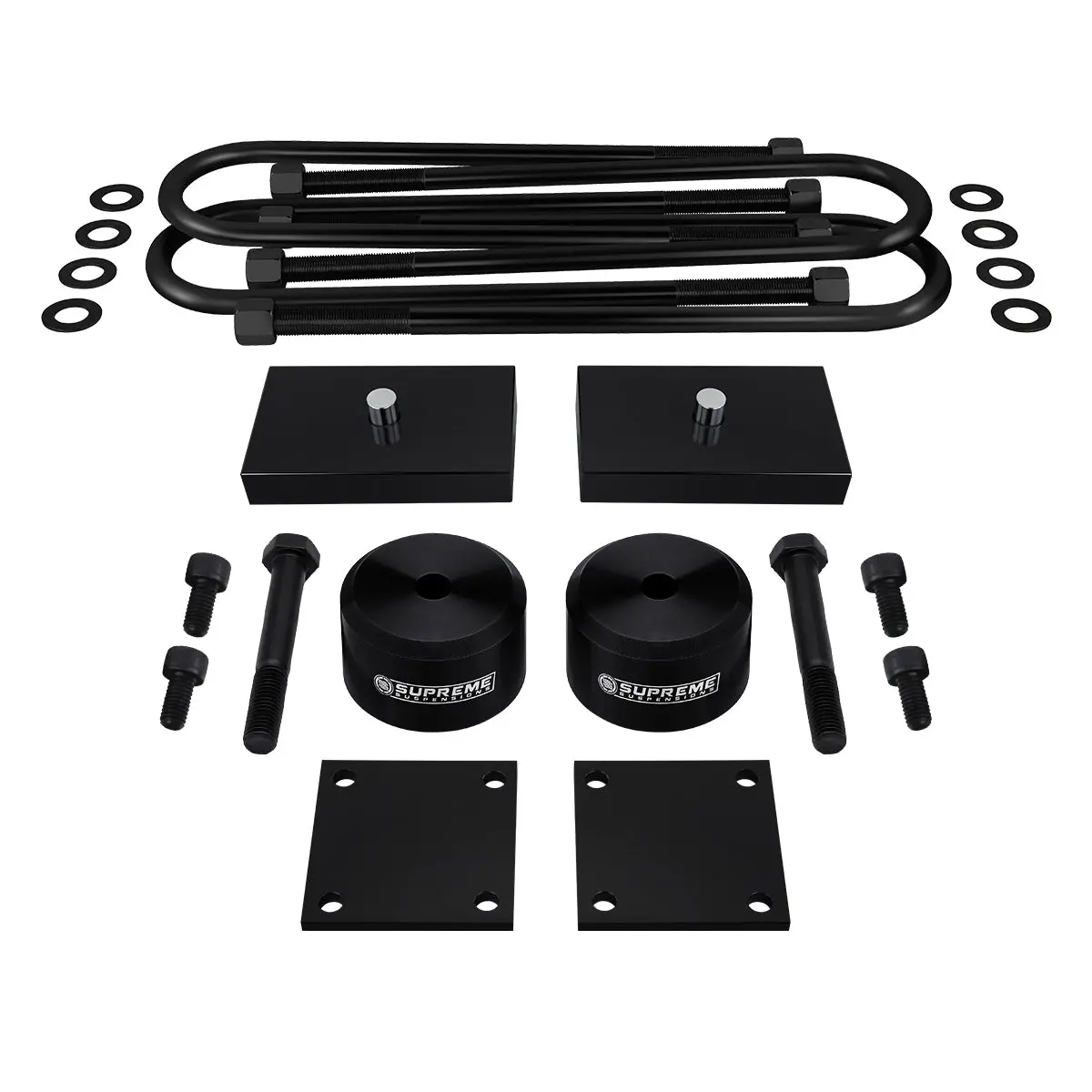 2005-2016 Ford F350 Super Duty Full Suspension Lift Kit, Brake Line Relocation Brackets 4Wd 4X4 - Non-Overload Models Only 4